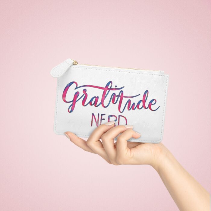 Wallet Mini Clutch Bag Gratitude Nerd - Image 5