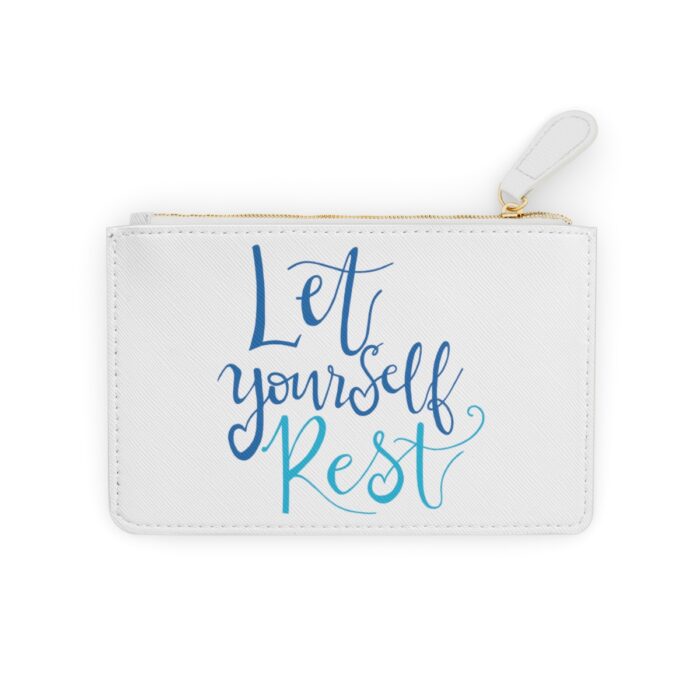 Wallet Mini Clutch Bag Let Yourself Rest