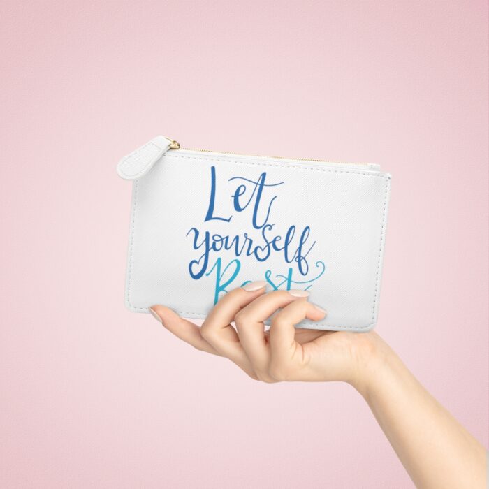 Wallet Mini Clutch Bag Let Yourself Rest - Image 5