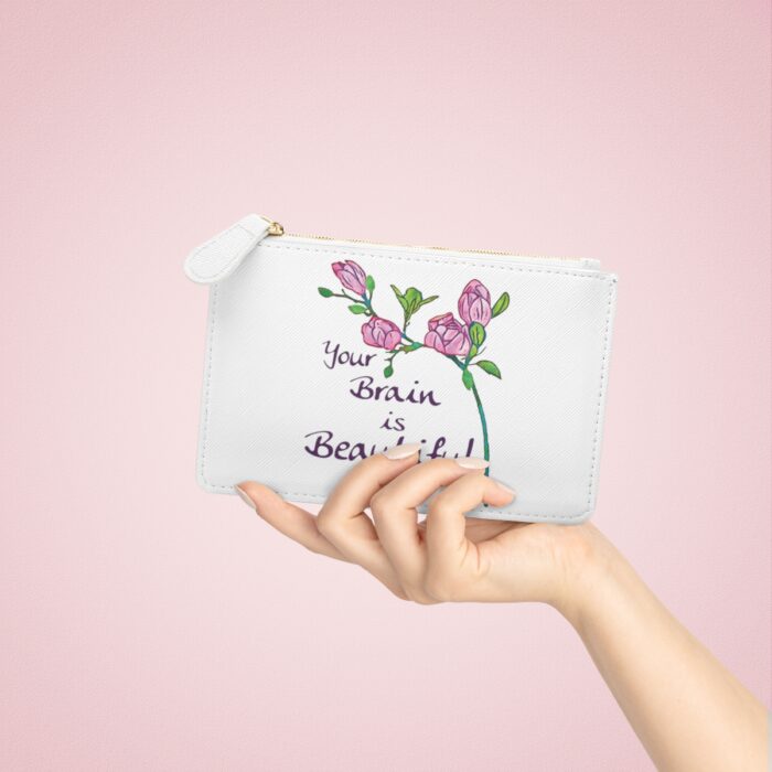 Wallet Mini Clutch Bag Your Brain Is Beautiful - Image 5