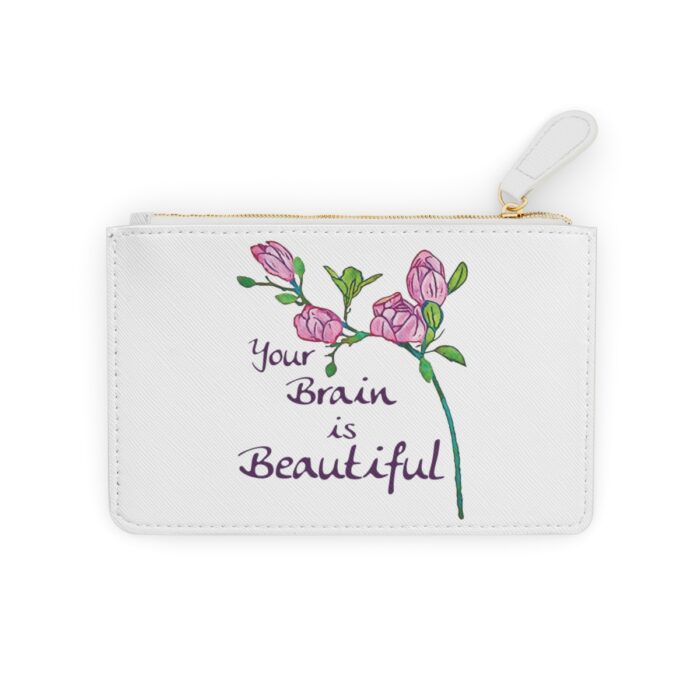 Wallet Mini Clutch Bag Your Brain Is Beautiful