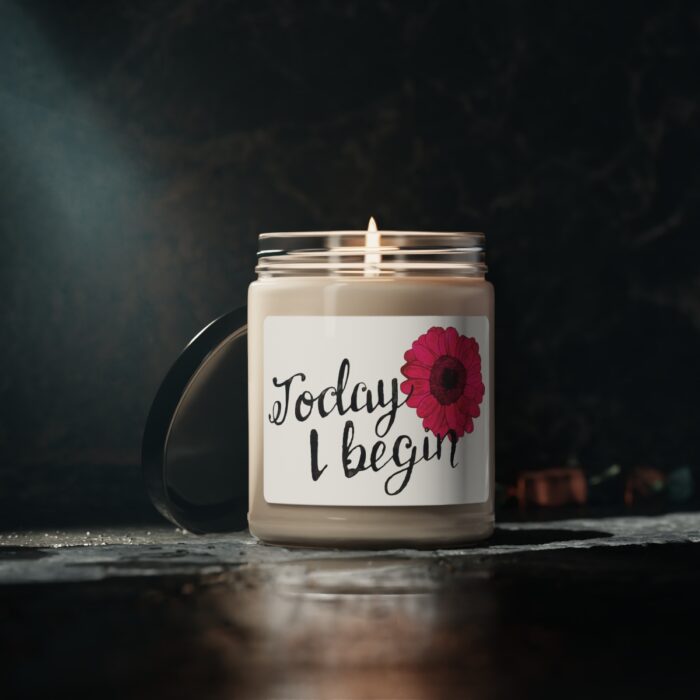 Scented Soy Candle Today I Begin - Image 20