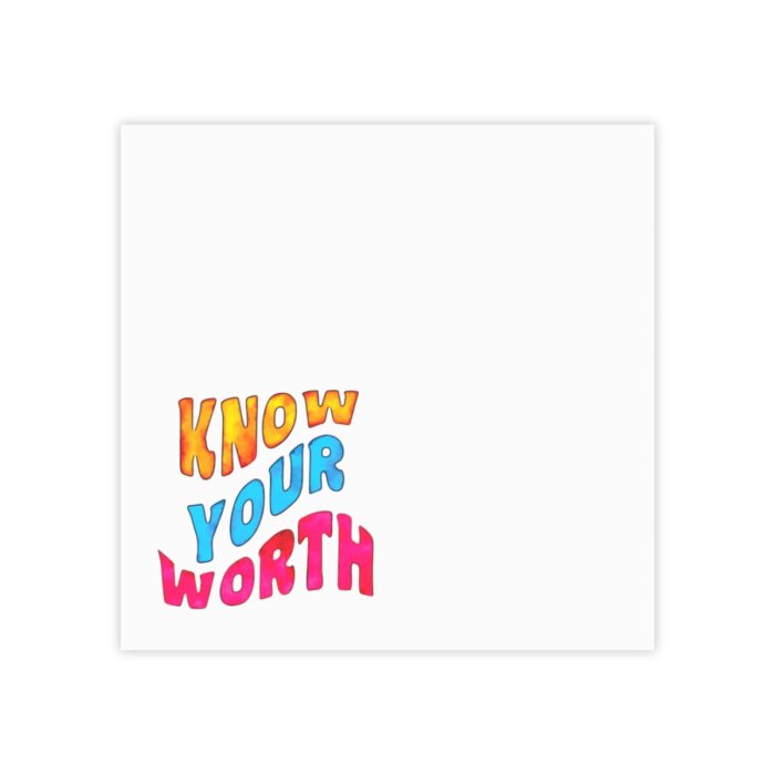 Post-it® Note Pads Know Your Worth