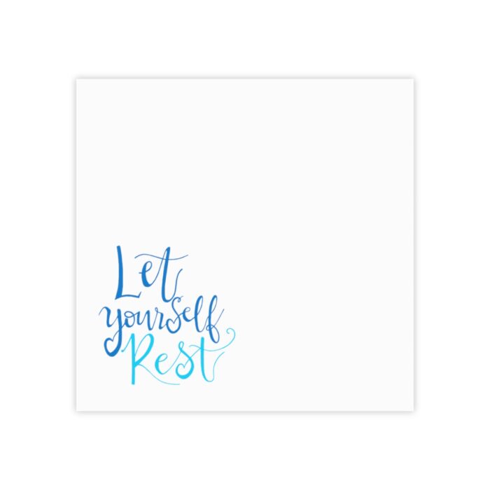 Post-it® Note Pads Let Yourself Rest