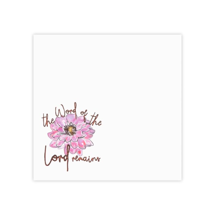 Post-it® Note Pads The Word Of The Lord Remains - Image 9