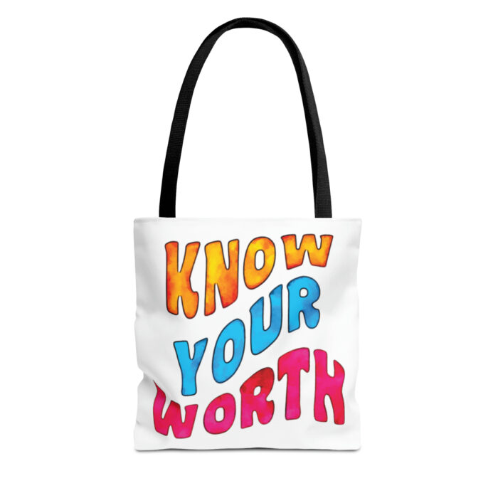 Tote Bag Know Your Worth - Image 5