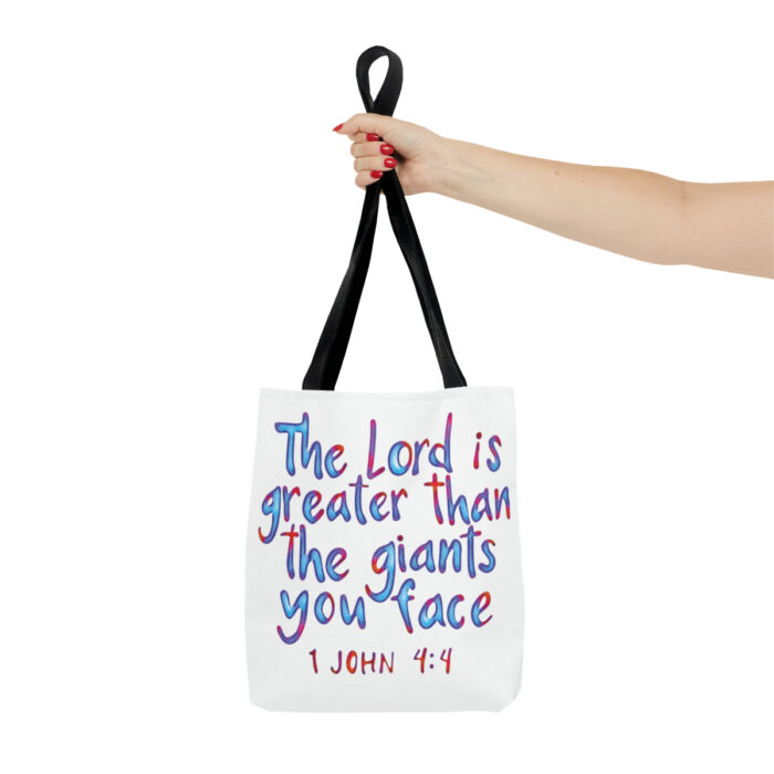 Tote Bag The Lord Is Greater Than The Giants You Face - Image 8