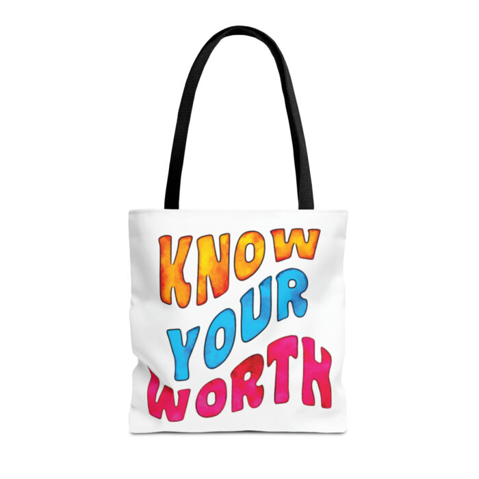 Tote Bag Know Your Worth - Image 9