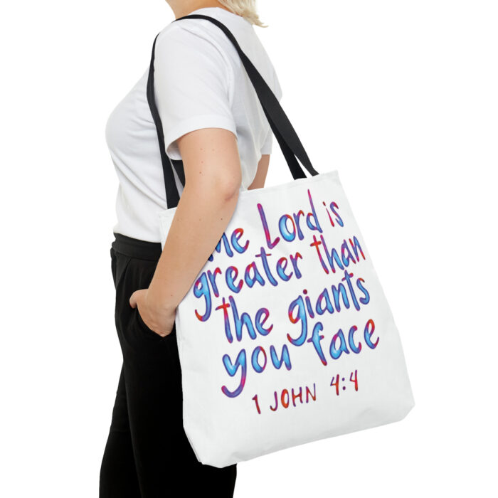 Tote Bag The Lord Is Greater Than The Giants You Face - Image 16