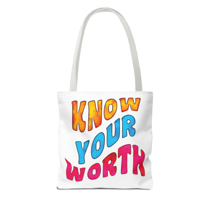 Tote Bag Know Your Worth - Image 2