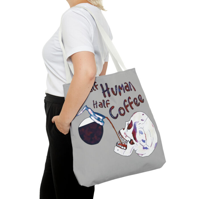 Tote Bag Half Human Half Coffee - Image 36