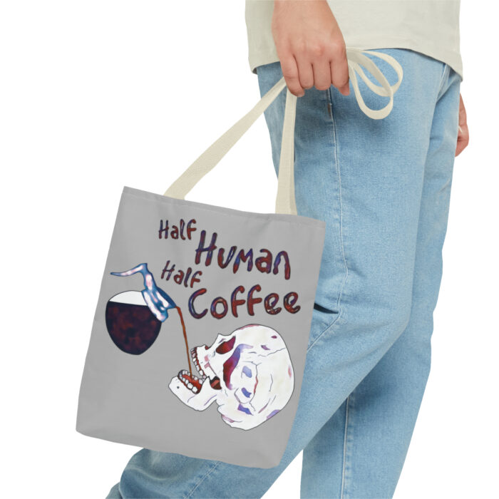 Tote Bag Half Human Half Coffee - Image 39