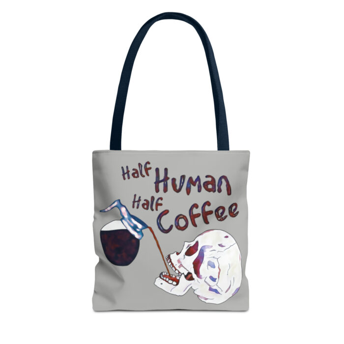 Tote Bag Half Human Half Coffee - Image 49