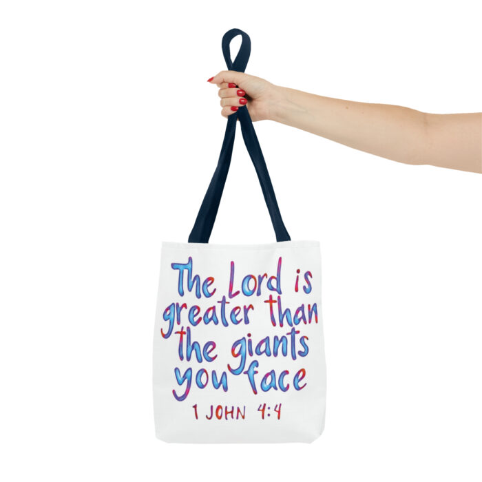 Tote Bag The Lord Is Greater Than The Giants You Face - Image 52