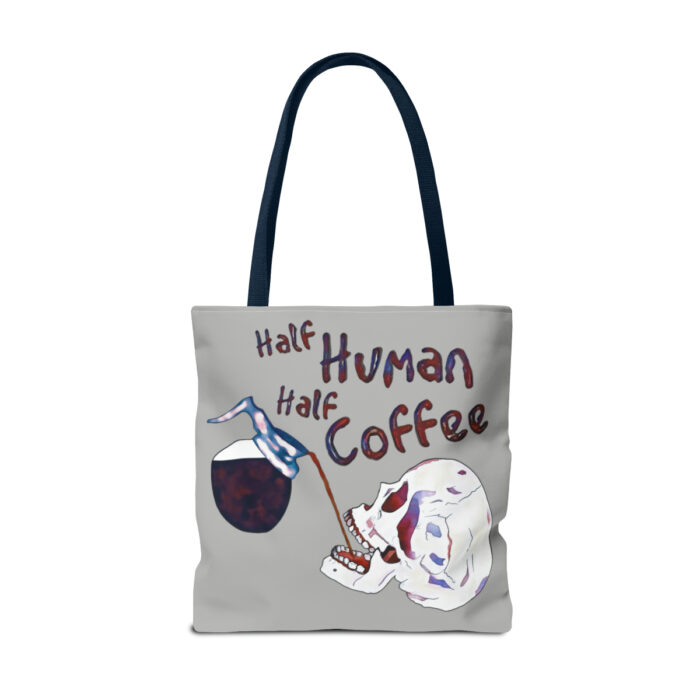 Tote Bag Half Human Half Coffee - Image 58