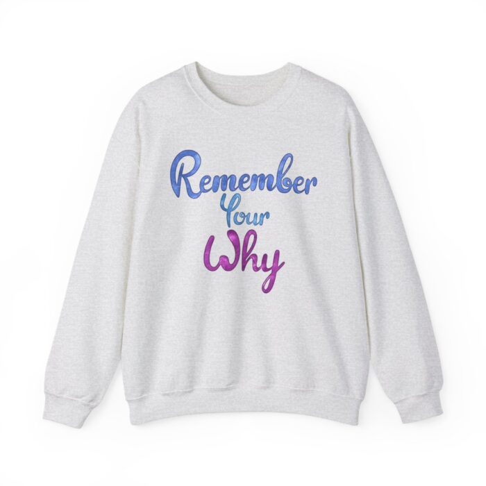 Crewneck Sweatshirt Remember Your Why