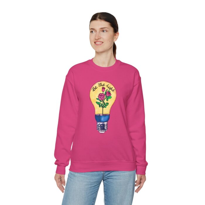 Crewneck Sweatshirt Be The Light - Image 8