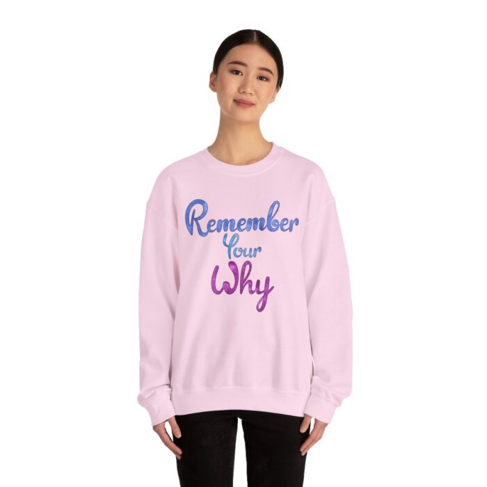 Crewneck Sweatshirt Remember Your Why - Image 48