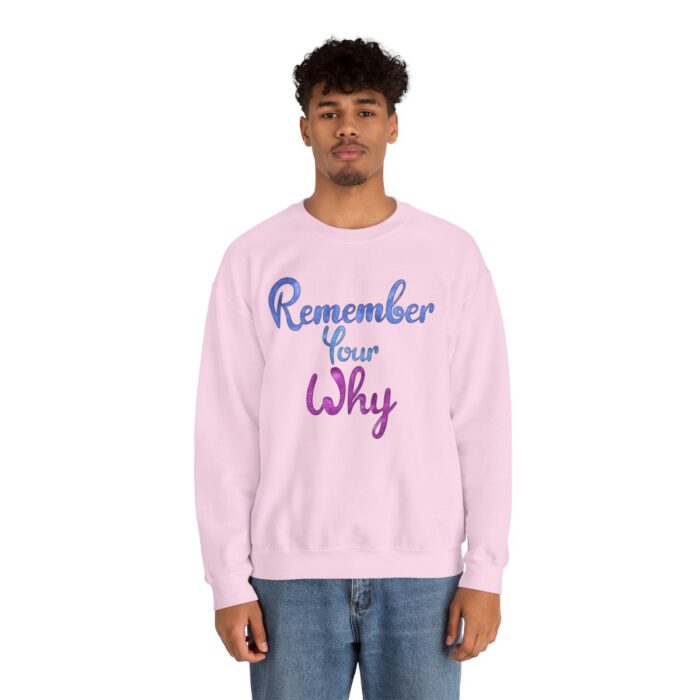 Crewneck Sweatshirt Remember Your Why - Image 49