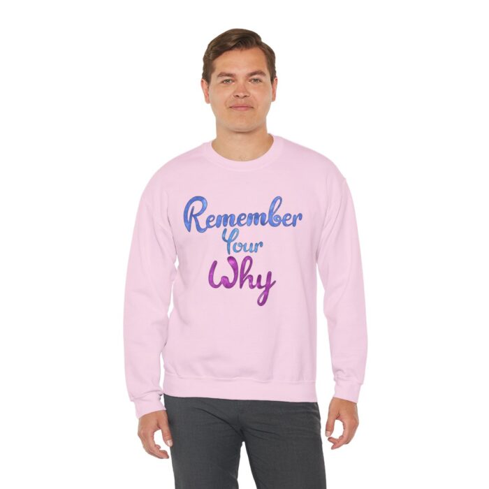 Crewneck Sweatshirt Remember Your Why - Image 50