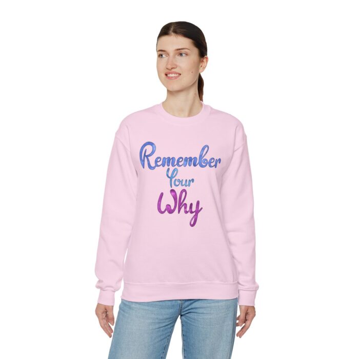 Crewneck Sweatshirt Remember Your Why - Image 52