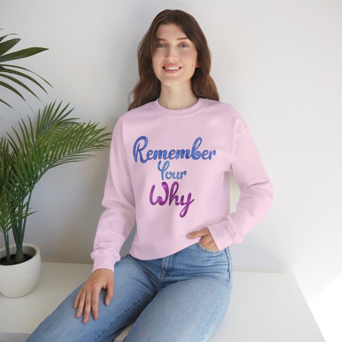 Crewneck Sweatshirt Remember Your Why - Image 55