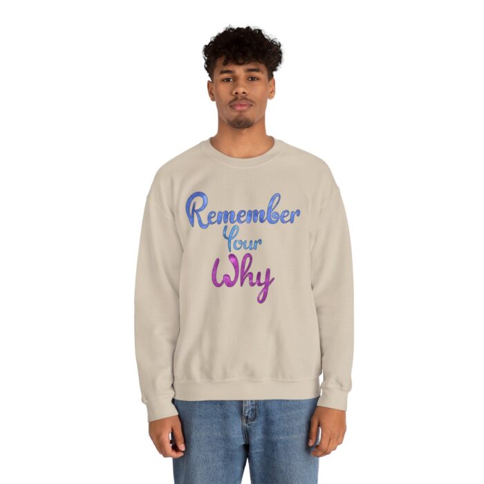 Crewneck Sweatshirt Remember Your Why - Image 27