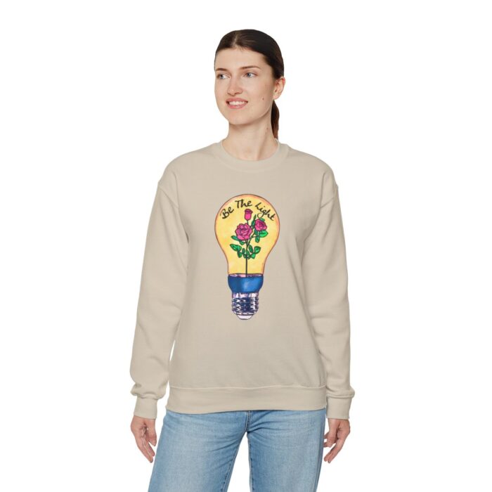 Crewneck Sweatshirt Be The Light - Image 41