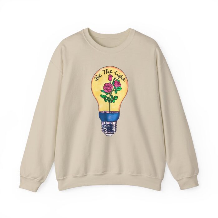 Crewneck Sweatshirt Be The Light - Image 34