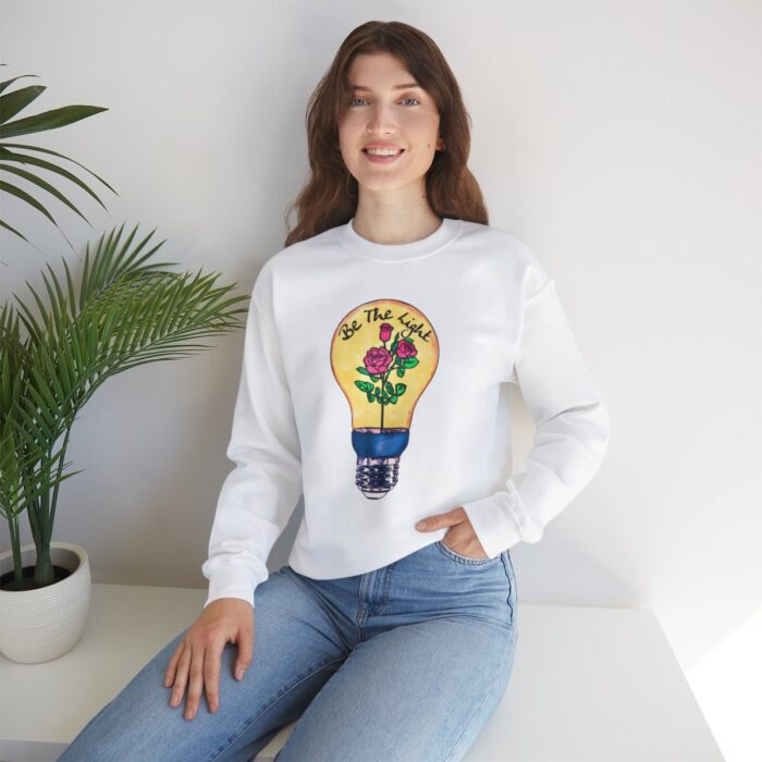 Crewneck Sweatshirt Be The Light - Image 22