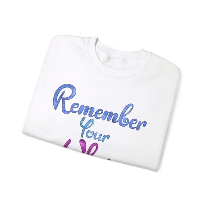 Crewneck Sweatshirt Remember Your Why - Image 14