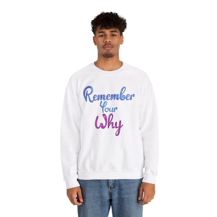 Crewneck Sweatshirt Remember Your Why - Image 16