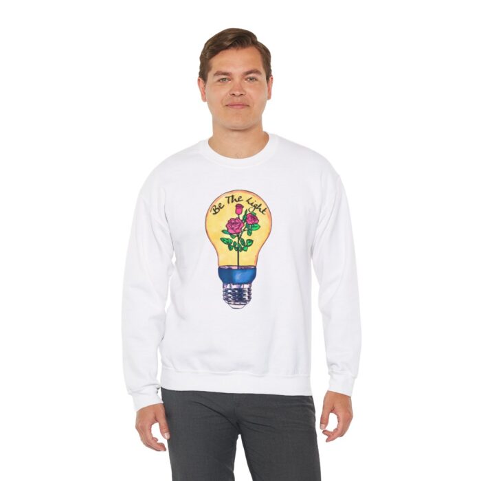 Crewneck Sweatshirt Be The Light - Image 17