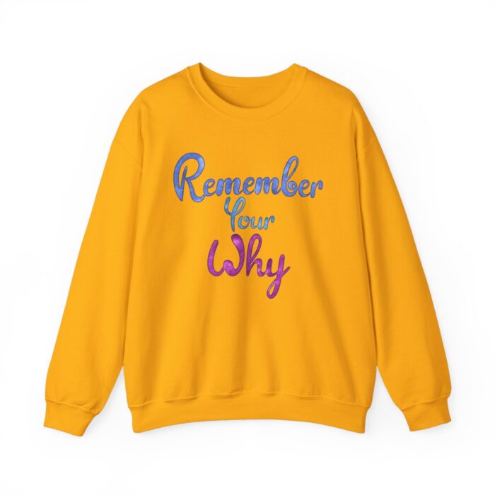 Crewneck Sweatshirt Remember Your Why - Image 34