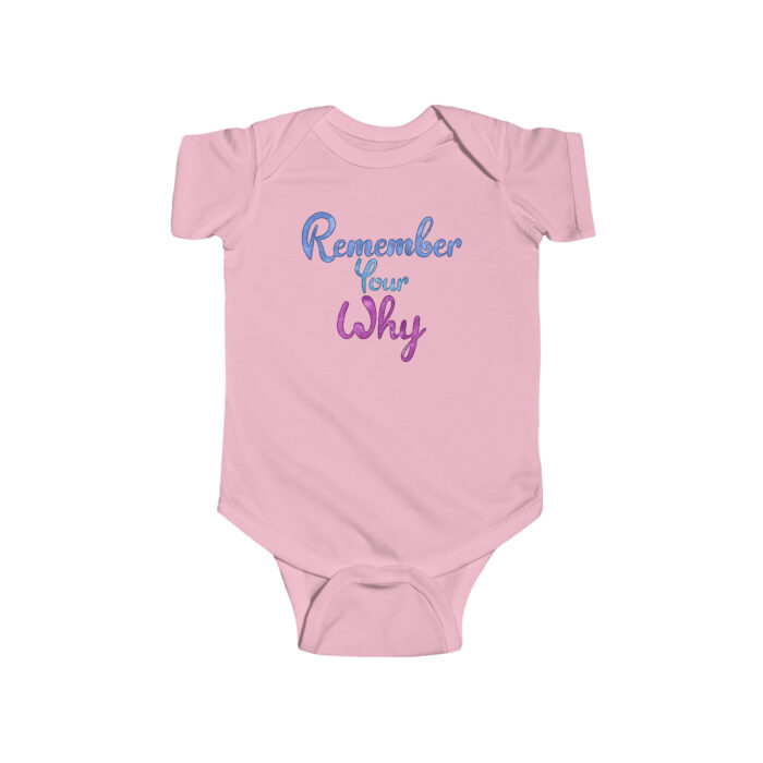 Infant Onesie Remember Your Why