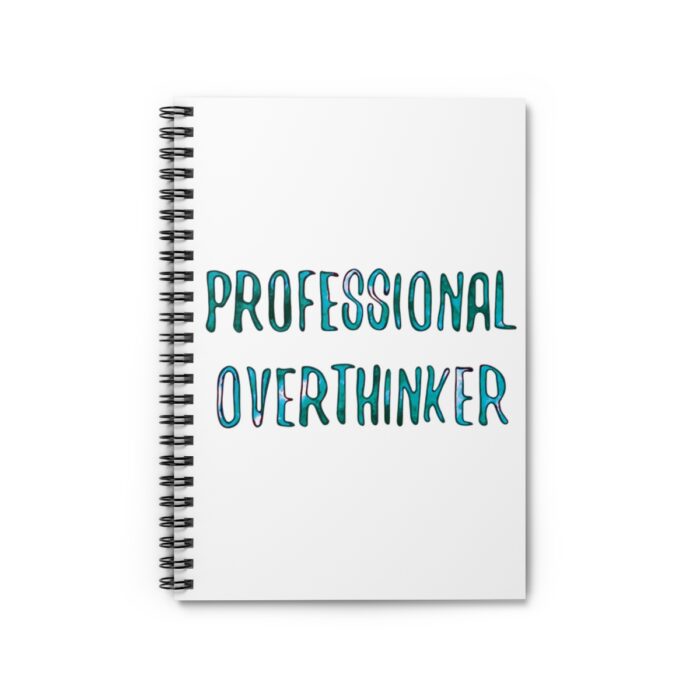 Spiral Notebook Professional Overthinker - Image 2