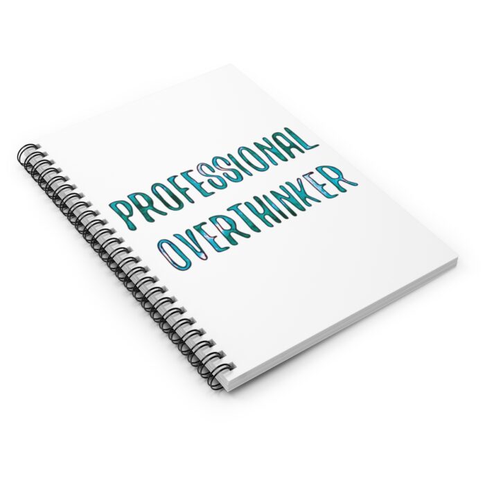 Spiral Notebook Professional Overthinker - Image 3