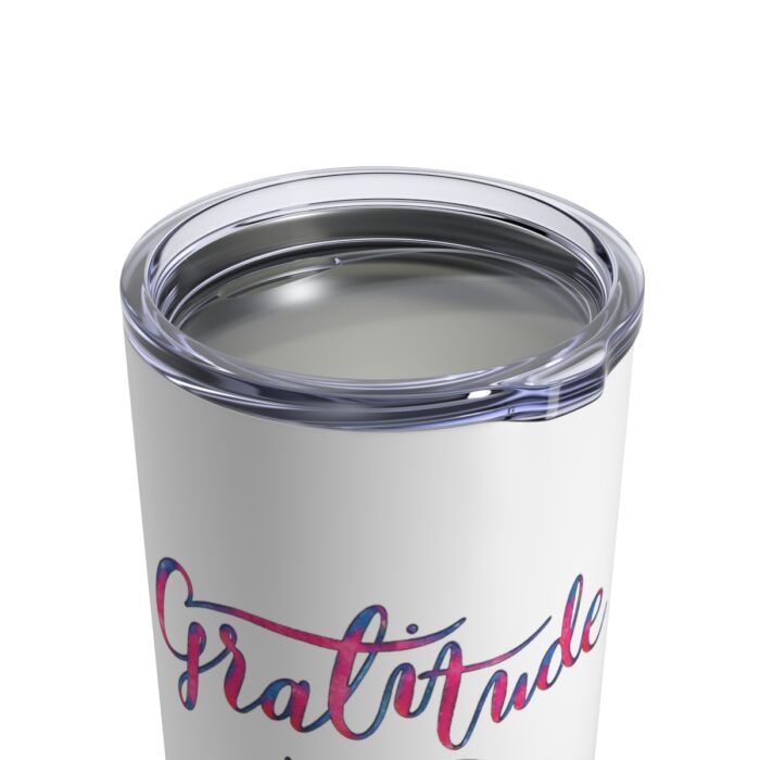 Vacuum Insulated Tumbler 10oz Gratitude Nerd - Image 6