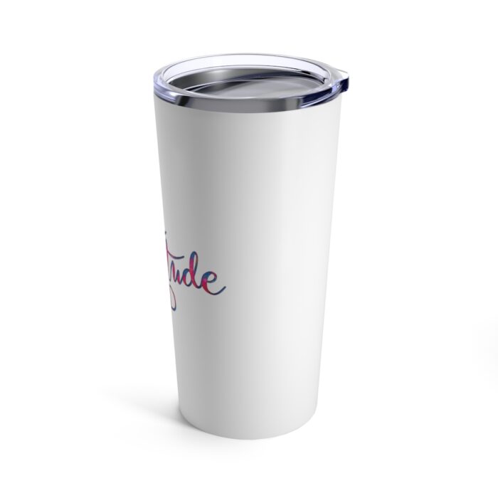 Vacuum Insulated Tumbler 20oz Gratitude Nerd - Image 4