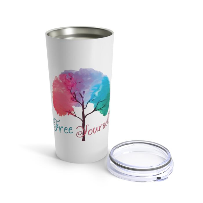 Vacuum Insulated Tumbler 20oz Free Yourself - Image 5