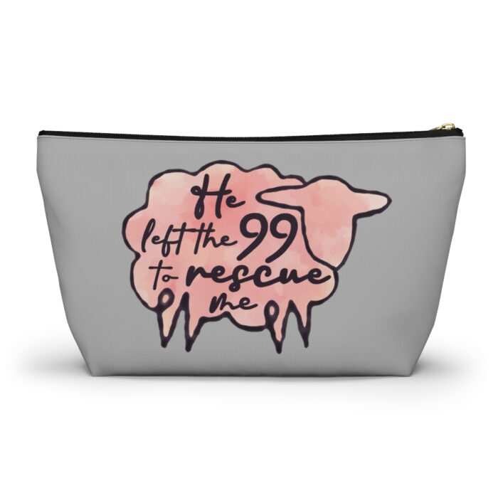 Cosmetic Bag Accessory Pouch He Left The 99 To Rescue Me - Image 8