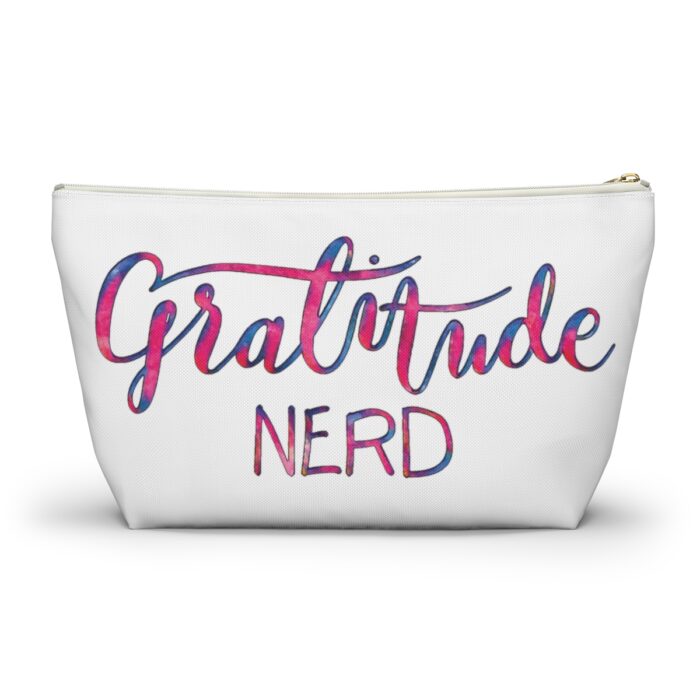 Cosmetic Bag Accessory Pouch Gratitude Nerd - Image 8