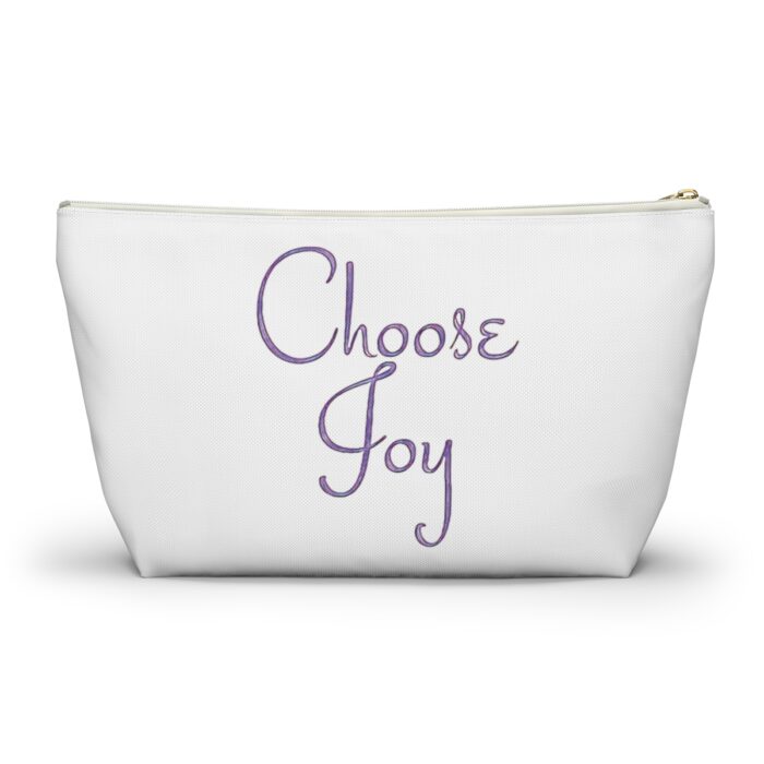 Cosmetic Bag Accessory Pouch Choose Joy - Image 8