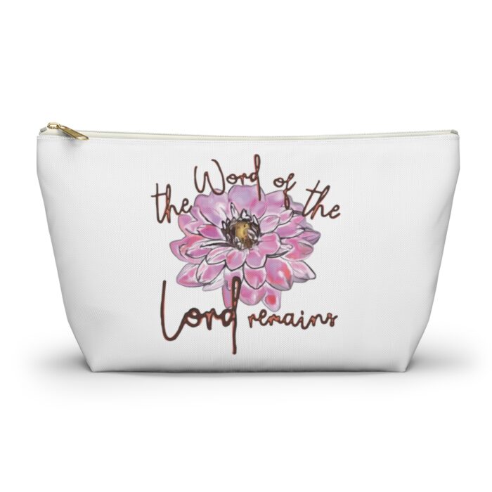 Cosmetic Bag Accessory Pouch The Word Of The Lord Remains - Image 7