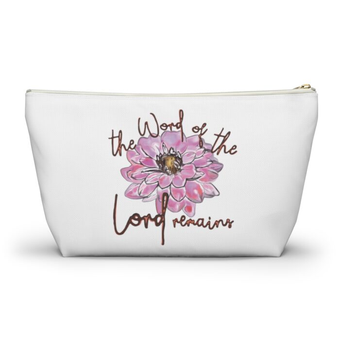 Cosmetic Bag Accessory Pouch The Word Of The Lord Remains - Image 8