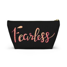 Cosmetic Bag Accessory Pouch Fearless - Image 2