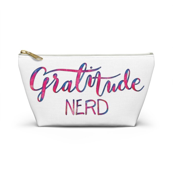 Cosmetic Bag Accessory Pouch Gratitude Nerd