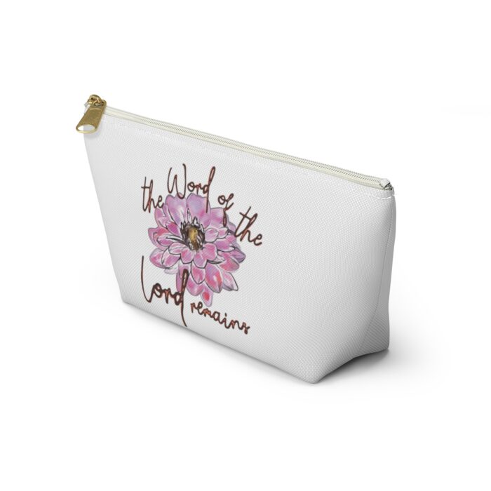 Cosmetic Bag Accessory Pouch The Word Of The Lord Remains - Image 3