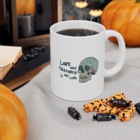 Mug 11oz Love And Tolerance Is Our Code - Image 6