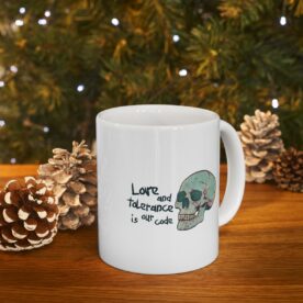 Mug 11oz Love And Tolerance Is Our Code - Image 9